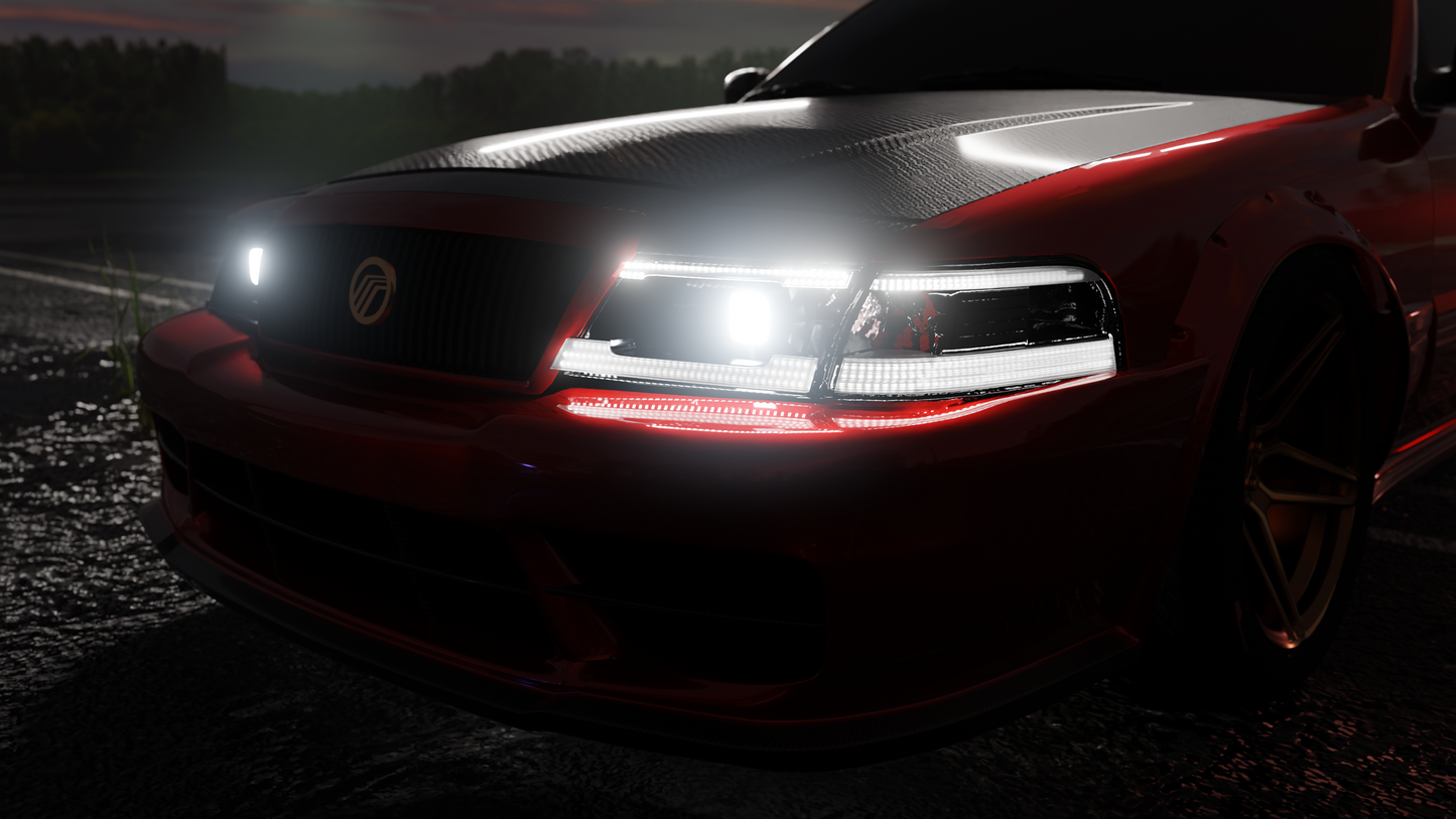 03-05 Grand Marquis Marauder Headlights